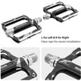 thumbnail image 5 of ROCKBROS L/R Marked Bike Pedals - Easy Installation, Universal 9/16" Spindle​, 5 of 7