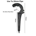 thumbnail image 1 of PE pipe quick connect fittings PVC PE pipe valve lock nut wrench, 1 of 11