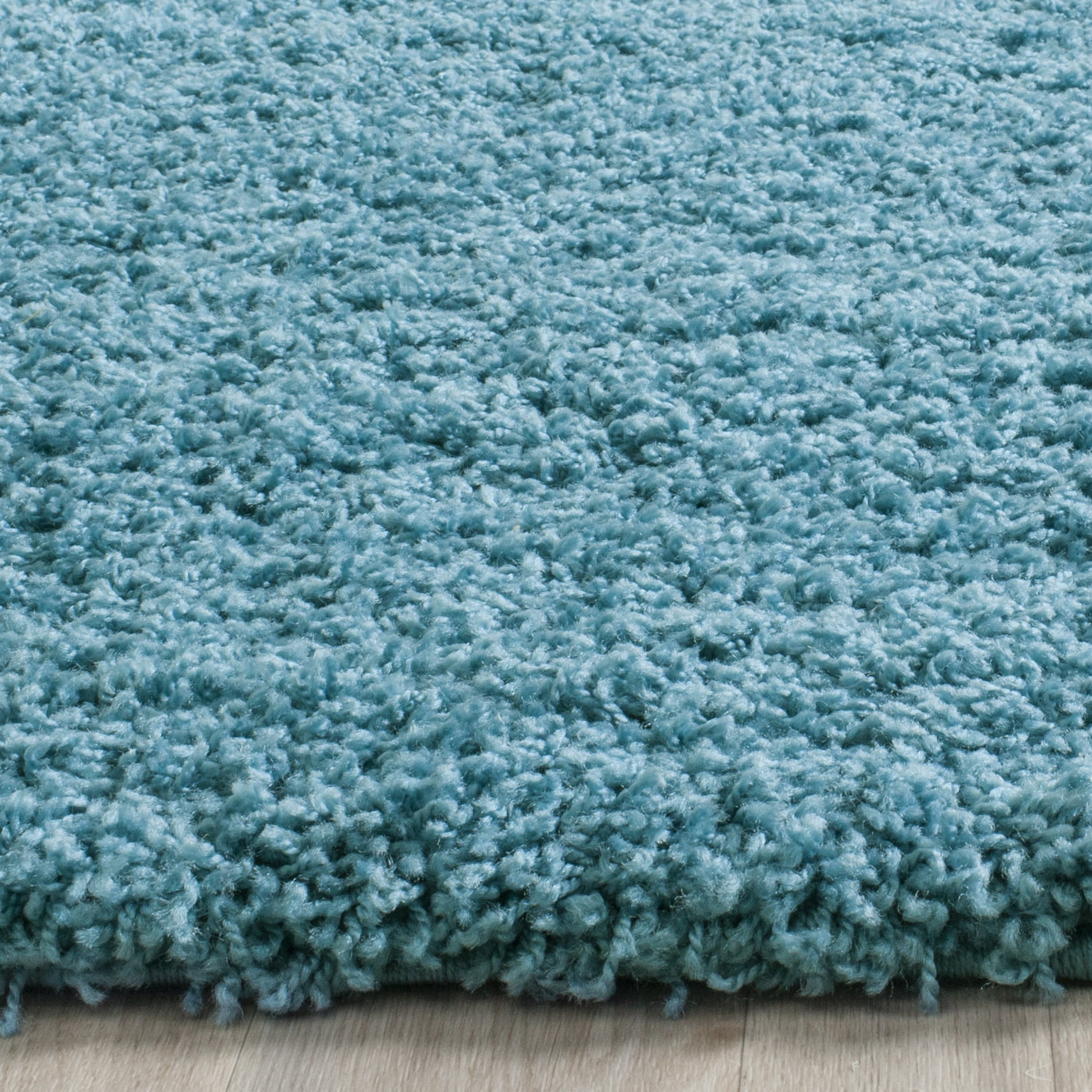 Safavieh Laguna Neven Solid Shag Runner Rug, Turquoise, 2'3" x 10'