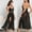 Black, variant on Blmnix Sleep Shirts for Women Victorian Nightgown Chemises Sexy Nightgown Nightshirt Sleeveless White Below-the-Knee Lace Neckline Backless Nightgown,L
