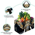 thumbnail image 3 of Elephant Foldable Reusable Large Capacity Oxford Cloth Cube Organizer Shopping Bag Basket Organizer, 3 of 7