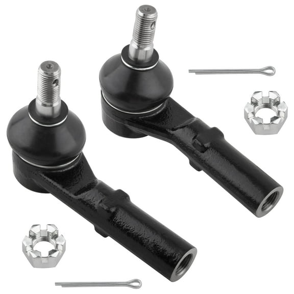 BOXI 2pcs Front Outer Tie Rod End Links Fit for Jeep Commander 2006-2010 / for Jeep Grand Cherokee 2005-2010 - Sport Utility 4-Door | ES80643 ES80644