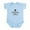 Sky Blue, variant on CafePress - I'd Rather Be Pickleballing Than Adultin Body Suit - Baby Light Bodysuit, Size Newborn - 24 Months
