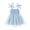 Blue, variant on Toddler Girl Tulle Dress Baby Sleeveless Causal Princess Party Tutu Dresses for 12-18 Months