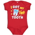 thumbnail image 3 of Inktastic I Got My 1st Tooth with Cute Tooth Baby Boys or Girls Baby Bodysuit, 3 of 5