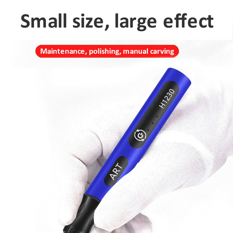 Cordless Rotary Tool Rechargeable Engraving Pen with 300mAh Battery  Electric Adjustable Speed Carving Pen for Sanding Polishing Drilling