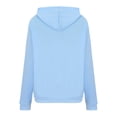 thumbnail image 3 of Qiopertar Liquidation Livraison Gratuite Blouse à Col Rond Manches Longues à Capuche Décontractée Imprimée Chandail en Molleton Hauts Offres de la Semaine Moins de 5$, 3 of 6