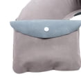 thumbnail image 4 of Almohada de cuello en forma de U Zulema Almohada inflable de la forma de U Gris, 4 of 7