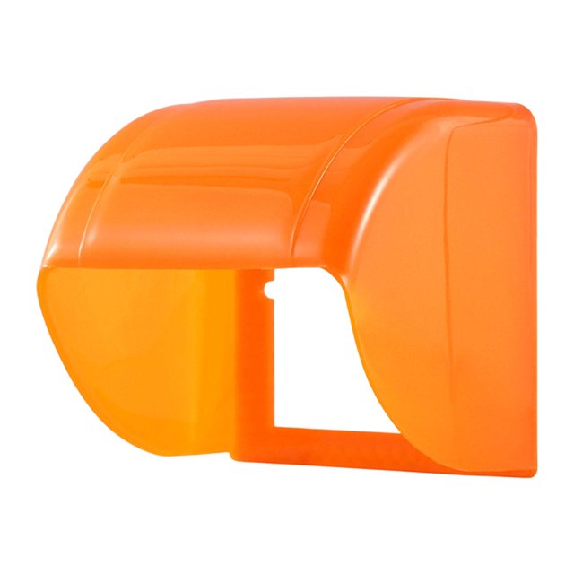 Siruishop Outdoor Electrical Outlet Cover Weatherproof Waterproof Receptacle Protector Orange