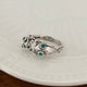 thumbnail image 4 of Personalized fashion frog ring ins niche retro old animal ring jewelry ring Couple jewelry Valentine's Day gift, 4 of 5