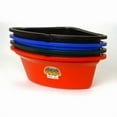 thumbnail image 5 of Little Giant Plastic Corner Feeder 26 Quart Space-Saving Livestock Feed, Red, 5 of 6