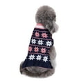 Holiday Star Dress Pet Dog Sweater Teddy Panda Suit Dog Sweaters For