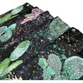 thumbnail image 3 of Coolnut Cactus Flowers Bathroom Waterproof Shower Curtain Set Bathtub Curtain with 12 Hooks for Bathroom Decor,Hotel,Room,60"x 72", 3 of 6