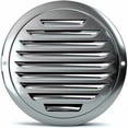 thumbnail image 1 of LoonWear Conduit de Ventilation en Acier Inoxydable, Entrée d'Air 100mm avec Filet de Protection, 1 of 5