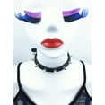thumbnail image 2 of Collar de cuero con remaches puntiagudos estilo punk europeo y americano, collar Harajuku japonés, cadena de cuero para el cuello estilo gótico rock, joyería, 2 of 5