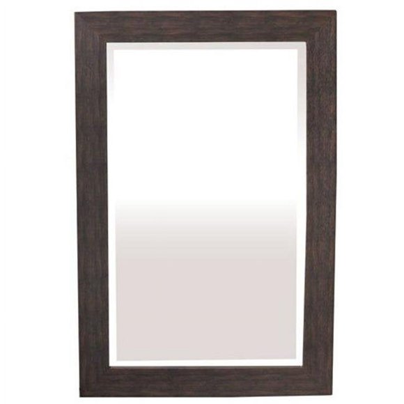 Yosemite MINT003 Home Decor Framed Mirror, Medium - Espresso