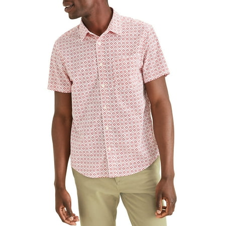 Dockers Men's Regular Fit Short Sleeve Casual Shirt