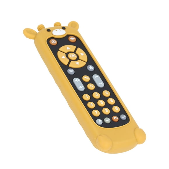 Remote Control Toy Simulation Educational Musical Infant TV Remote Toy for Girls Boys