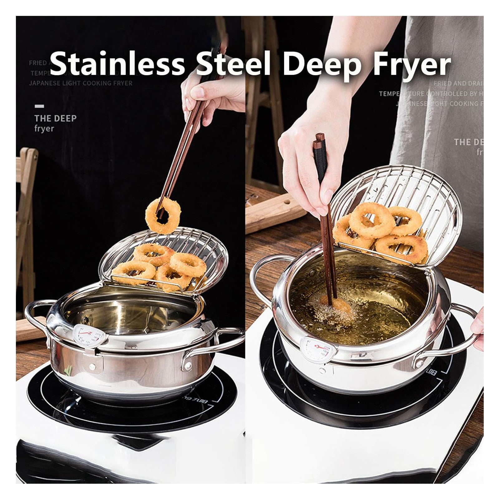 調理器具 Nka 調理器具 Nka XYKA 2024 Japanese Deep Fryer Pot with