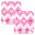thumbnail image 7 of Yayeee LED Night Lights with Motion Detectors Auto Dusk to Dawn Light Sensors, 2 Pack, Heart Geometric, 7 of 7