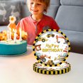 thumbnail image 1 of Antqov Excavator Birthday Party Theme Tableware Set Disposable Decorative Tableware Paper Set, Home Accessories, 1 of 4
