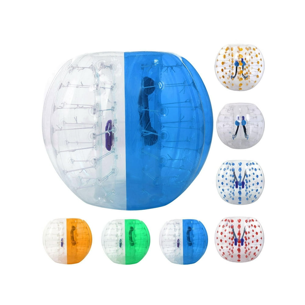 Inflatable Bumper Bubble Soccer Ball Dia 4ft/5 ft(1.2m/1.5m) Giant Human Hamster Ball for Adults