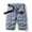 Grey, variant on LYMAYTER Men Washed Cargo Shorts Breathable Lightweight Camping Hiking Outdoor Comfort Multi-Pocket