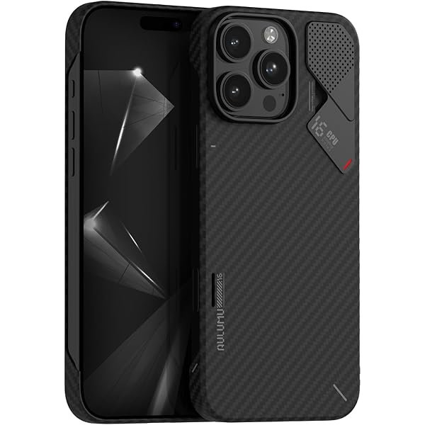 wonima11 Aulumu A16 Aramid Fiber for iPhone 16 Pro Max Case | 1500D Ultra Slim Woven | Real Cooling | Compatible with MagSafe