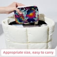 thumbnail image 6 of Rainbow Unicorn Velvet Portable Necklace Organizer with Removable Compartment - Display Case, Earring Organizer, and Necklace Holder - Gift, 6 of 7