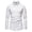 White*, variant on RUTAYY Men's Shirts Embroidered Asymmetrical Long Sleeve Solid Color Denim Shirt Turndown Collar Comfortable Breathable Classic Seaside Blouse