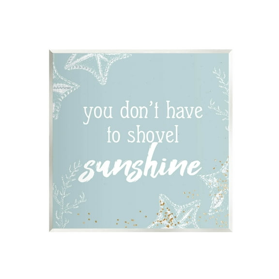 Stupell Industries Summer Beach Lover Nautical Quote Graphic Art Unframed Art Print Wall Art, Design by Ann Bailey