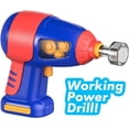 thumbnail image 2 of Motocicleta de policía Toy Educational Insights Design & Drill Bolt Buddies, 2 of 8