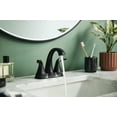 thumbnail image 4 of Peerless P2635lf Parkwood 1 GPM Centerset Bathroom Faucet - Black, 4 of 6