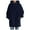 Blue, variant on CAICJ98 Flannel Jacket Women Women's Winter Thicken Cotton Coat Warm Parka Jacket with Removable Hood Hot Pink,M