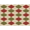 thumbnail image 1 of Ahgly Company Machine Washable Indoor Rectangle Transitional Mahogany Brown Area Rugs, 8' x 12', 1 of 7