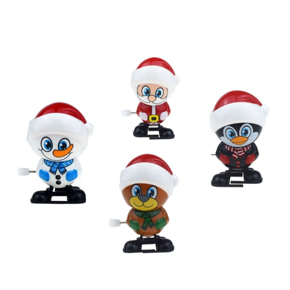 Advancent ABS coloridos personajes cadena juguetes para saltar Navidad juguetes para niños características divertidas únicas ligero Kits de decoración para fiestas tipo+2