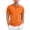 11-Orange, variant on Diufon School Uniform Shirts for Boys Girls Short Sleeve Button V Neck Summer Tops Back to School Lapel T-Shirt