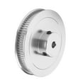 thumbnail image 4 of Timing Belt Pulley, Dual Flange Synchronous Wheel  For Lathe Silver, 4 of 8