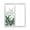 White, variant on Palm Leaves Tropical Window Privacy Film, Green Botanical Summer Green Ombre Static Cling UV Sun Blocking Tint Film Heat Control Windows Films for Bedroom Bathroom, Window Stickers 35.4"x78.7"