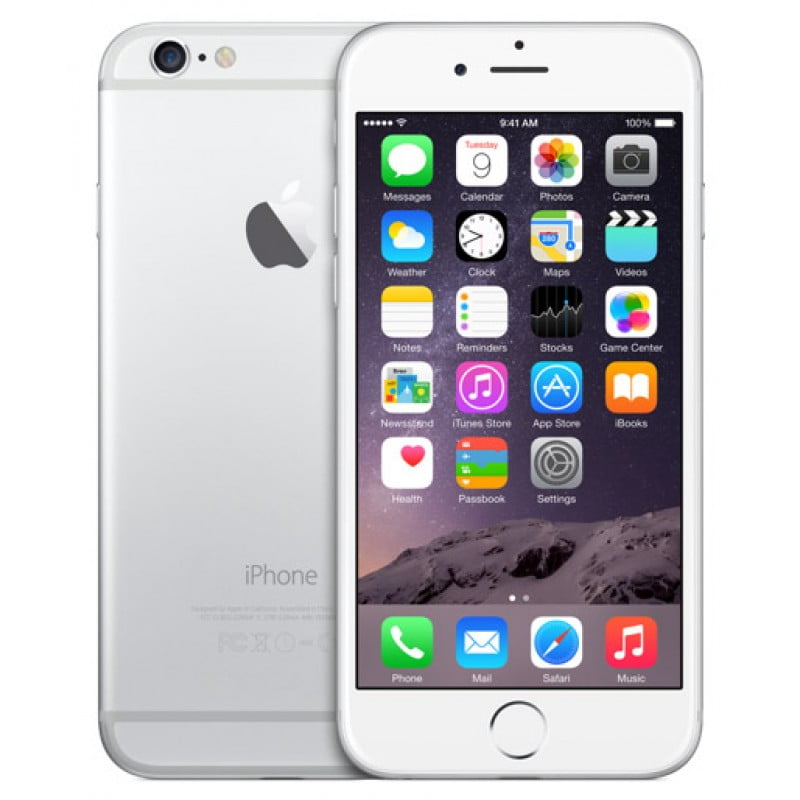 Apple Iphone 6 64gb Space Gray Unlocked Gsm Refurbished Walmart Com