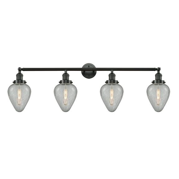 Innovations Lighting 215-S Geneseo Geneseo 4 Light 43" Wide Bathroom Vanity Light - Bronze