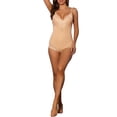 thumbnail image 2 of INSPIRE CHIC Lace Shapewear Bodysuit for Women's Adjustable Straps Tummy Control Backless V Neck Tank Tops, 2 of 5
