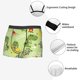thumbnail image 3 of Fotbe Cute Dinosaurs Cartoon Calzoncillos Tipo Boxer con Bolsa de Soporte Total para Hombre, X-Temp Fresco, Transpirable y de Secado Rápido-Medium, 3 of 5
