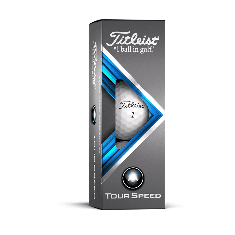 Titleist 2022 Tour Speed Golf Balls, True Straight Velocity