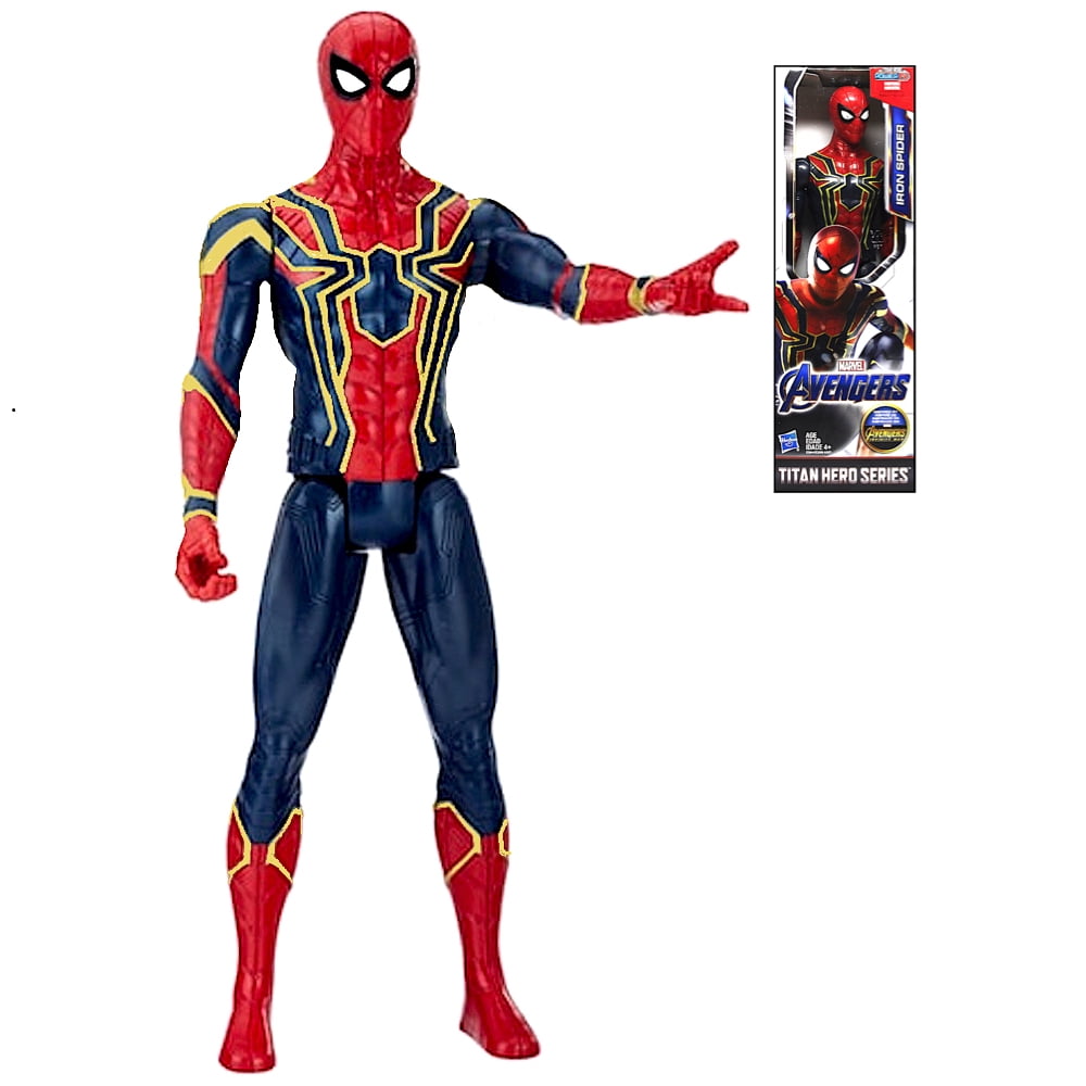 iron spider action figure walmart