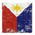 thumbnail image 4 of Filipino Vintage Distressed Philippines Flag Bathrobe Plush Bathrobe Cozy Unisex Winter Bathrobe Warm Water Absorbent, 4 of 9