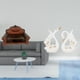 thumbnail image 2 of Sofá en miniatura para muñecas,Muebles de casa de muñecas,modelo de sofá europeo,decoración,Estatuas de cisnes,Estatua de cisne de cerámica Escultura de mesa de cisne Elegante,Figura de, 2 of 8