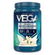 Vega Premium Protein + Supergreens Vanilla 18 Oz