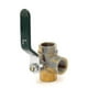 thumbnail image 4 of 3-way (l-port) Ball Valve, Lever Handle, Female (dn15 1/2') Made Of Compatibleged Brass-m.3283, 4 of 5