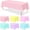 Pastel Rectangle, variant on 12Pcs Disposable Pastel Plastic Tablecloths Rectangular Table Covers for Baby Showers Weddings Birthdays Spring Easter Summer Party Decorations 54x108 Inch